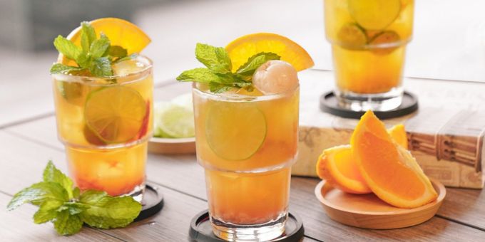 Iced tea glasses